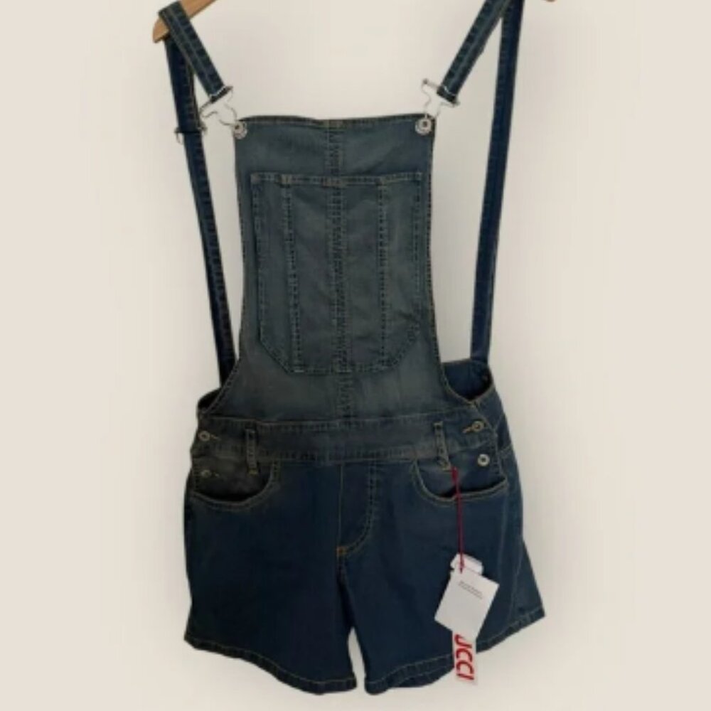 Fiorucci | Short Denim Overalls | Size 26 | NWT